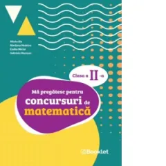 Coperta cărții Ma pregatesc pentru concursuri de matematica. Clasa a II-a