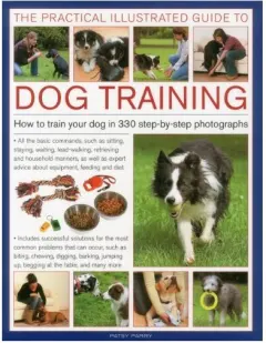 Coperta cărții The Practical Illustrated Guide To Dog Training How To Train Your Dog In 330 Stepbystep Photographs