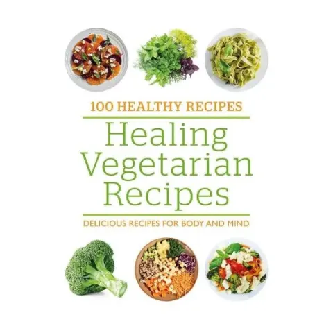 Coperta cărții Healing Vegetarian Recipes