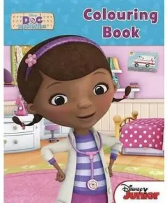 Coperta cărții Doc Mcstuffins Colouring Book Set