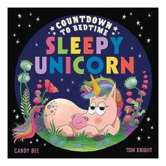 Coperta cărții CountdownToBedtimeSleepyUnicorn