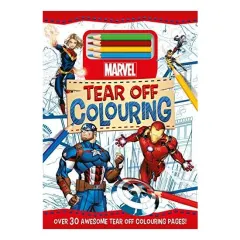Coperta cărții Marvel: Tear Off Colouring