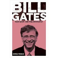 Coperta cărții Bill Gates Tech Giant and Philanthropist