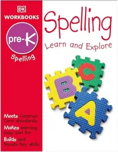 Coperta cărții DK Workbooks : Spelling, Pre-K, DK Publishing