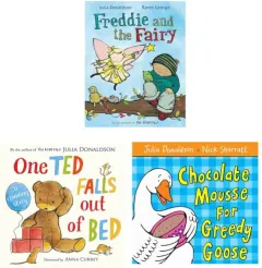 Coperta cărții Julia Donaldson Early Readers Collection 3 Books Set, Julia Donaldson