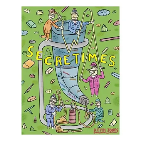 Coperta cărții Secret Times, Keith Jones