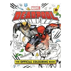 Coperta cărții Studio Press Marvels Deadpool The Official Colouring Book.