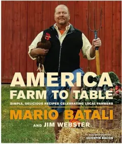 Coperta cărții America--farm to table, Mario Batali