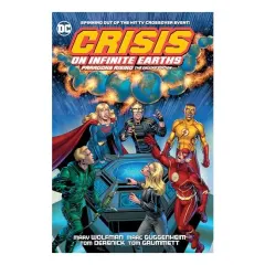 Coperta cărții Crisis on Infinite Earths, Marv Wolfman, George Perez