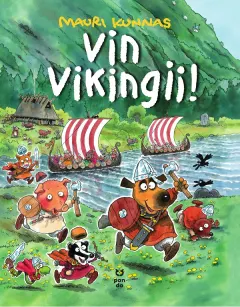 Coperta cărții Vin vikingii!
