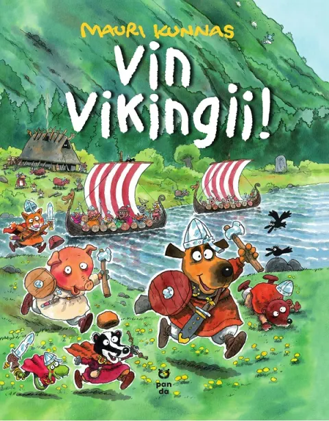 Coperta cărții Vin vikingii!