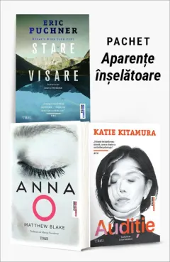 Coperta cărții Pachet Aparențe înșelătoare. Stare de visare/Anna O/Audiție - Eric Puchner