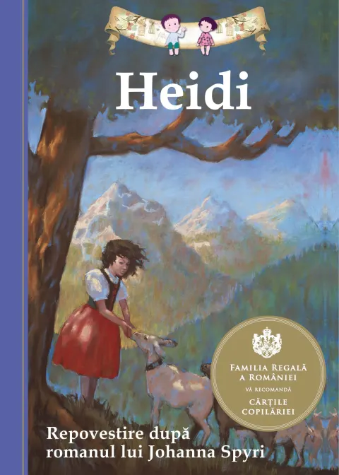 Coperta cărții Heidi (repovestire)
