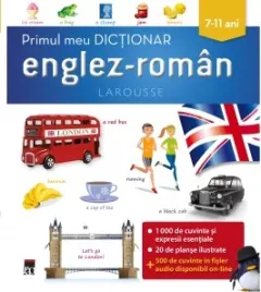 Coperta cărții Primul meu dictionar englez-roman (7-11 ani)