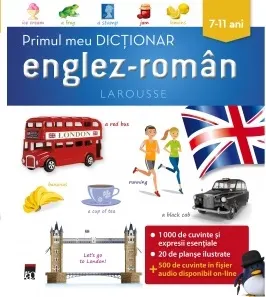 Coperta cărții Primul meu dictionar englez-roman (7-11 ani)