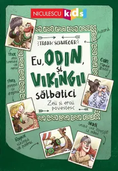 Coperta cărții Eu, Odin și Vikingii Sălbatici