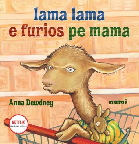Coperta cărții Lama lama e furios pe mama