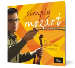 Coperta cărții Simply Mozart by Alexandru Tomescu (2 CD)