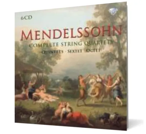 Coperta cărții Mendelssohn: Complete String Quartets, Quintets, Sextet & Octet