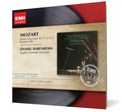 Coperta cărții Piano Concertos Nos 20, 21, 23 & 27 & Rondo K382