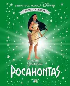 Coperta cărții Pocahontas. Biblioteca magica Disney
