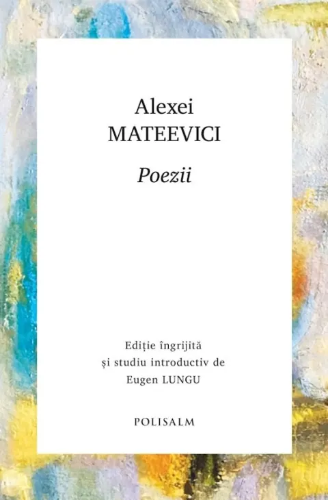Coperta cărții Poezii