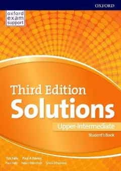 Coperta cărții Solutions 3E Upper-Intermediate Student's Book and Online Practice Pack