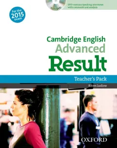 Coperta cărții Cambridge English: Advanced Result: Teacher's Pack- REDUCERE 60%