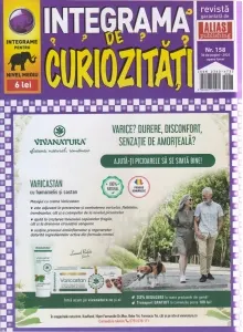Coperta cărții Integrama de curiozitati. Nr. 158/2025