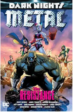 Coperta cărții Dark nights: metal: the resistance