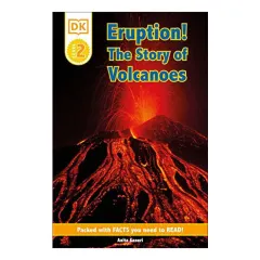 Coperta cărții Eruption! the story of volcanoes