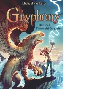 Coperta cărții Gryphony. Blestemul Cavalerului Dragonilor