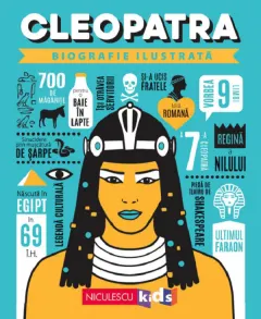 Coperta cărții Cleopatra. Biografie ilustrata