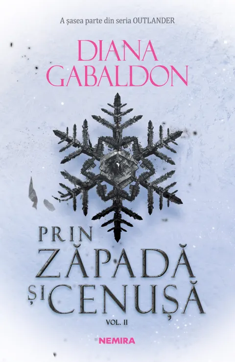Coperta cărții Prin zapada si cenusa. Vol.2. Seria Outlander. Partea 6