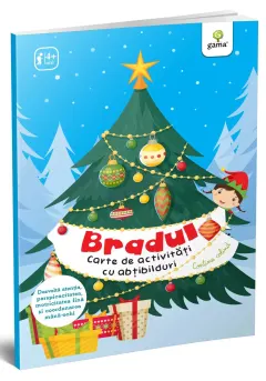 Coperta cărții Bradul.Carte de activități cu abțibilduri