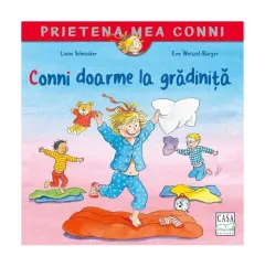 Coperta cărții Conni doarme la grădiniță