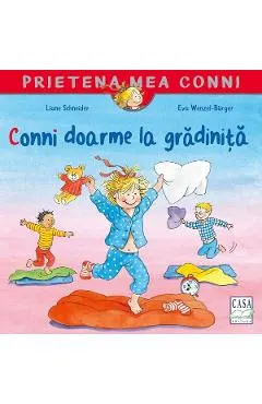 Coperta cărții Conni doarme la grădiniță
