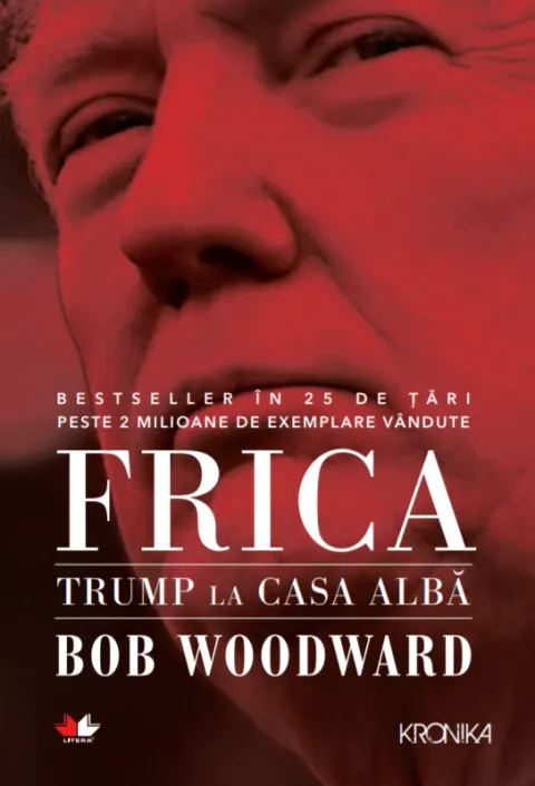 Coperta cărții Frica. Trump la Casa Albă