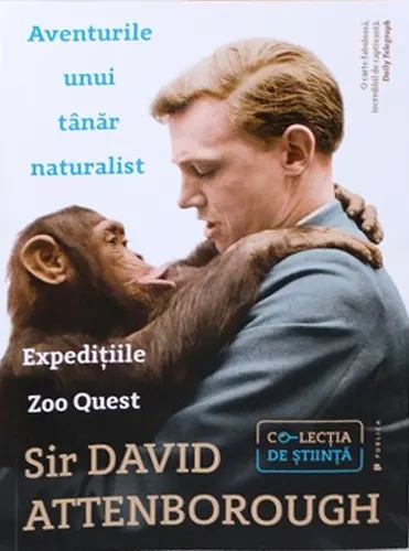 Coperta cărții Aventurile unui tânăr naturalist