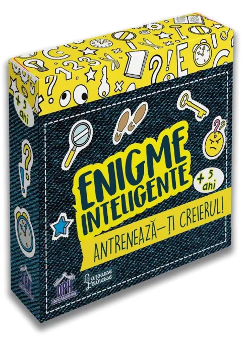 Coperta cărții Enigme inteligente: Antreneaza-ti creierul! |