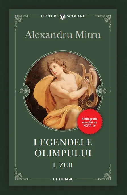 Coperta cărții Legendele Olimpului. Volumul 1. Zeii