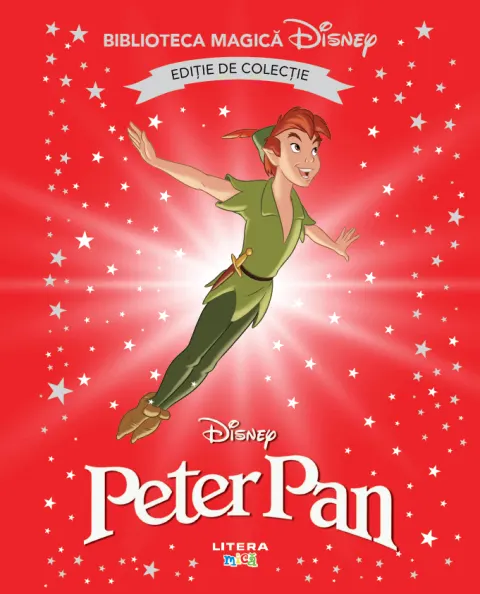 Coperta cărții Peter Pan. Disney. Biblioteca magica. Editie de colectie
