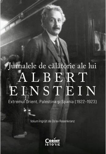 Coperta cărții Jurnalele de călătorie ale lui Albert Einstein