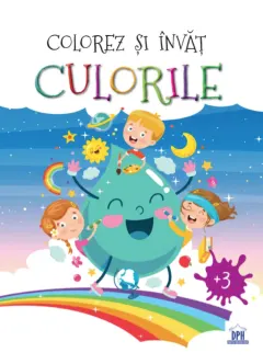 Coperta cărții Colorez și învăț culorile