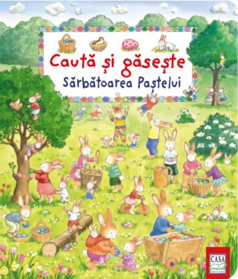 Coperta cărții Sărbătoarea Paștelui. Caută și găsește