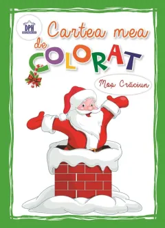 Coperta cărții Cartea mea de colorat Moș Crăciun