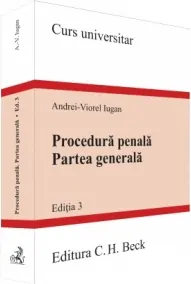 Coperta cărții Procedură penală. Partea generală. Ediția 3