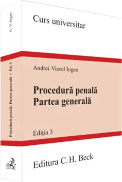 Coperta cărții Procedură penală. Partea generală. Ediția 3