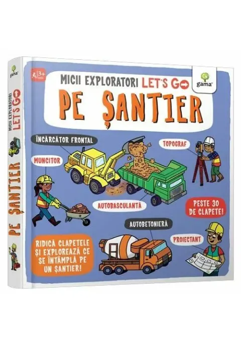 Coperta cărții Let\'s go! Pe santier