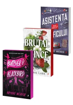 Coperta cărții Pachet Brutal Prince + Butcher & Blackbird + Asistenta Maleficului. Set 3 carti